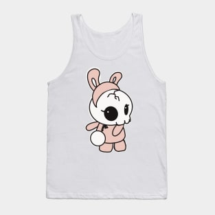 Cute skull bunny Tank Top